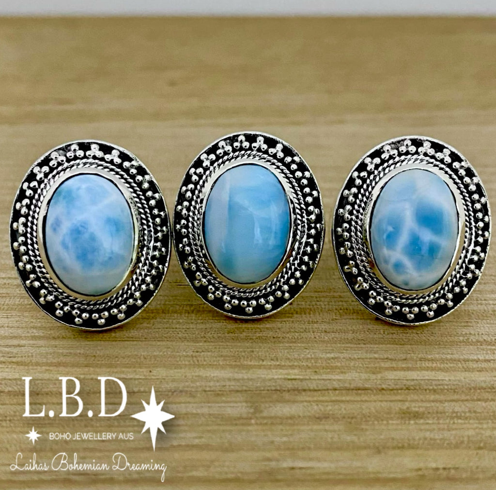 Larimar Ring - Laihas Bohemian Dreaming