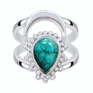 Laihas Boho Moon Turquoise Ring -LBD Australia