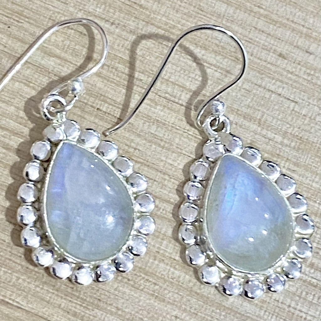 Laihas Boho Petal Moonstone Earrings LBD -LBD Australia