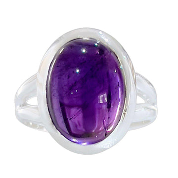 Laihas Classic Chic Oval Amethyst Ring -LBD Australia