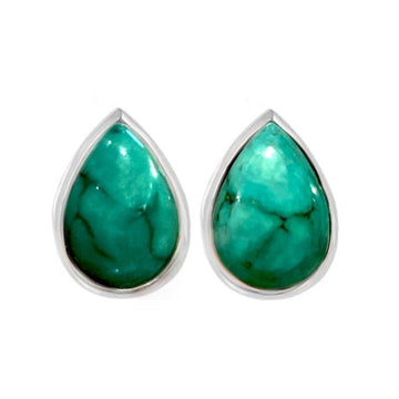 Laihas Classic Chic Raindrop -Turquoise Studs -LBD Australia