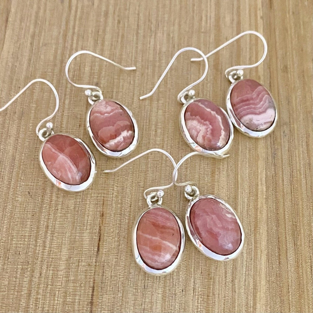 Laihas Classic Chic Rhodochrosite Earrings -LBD Australia