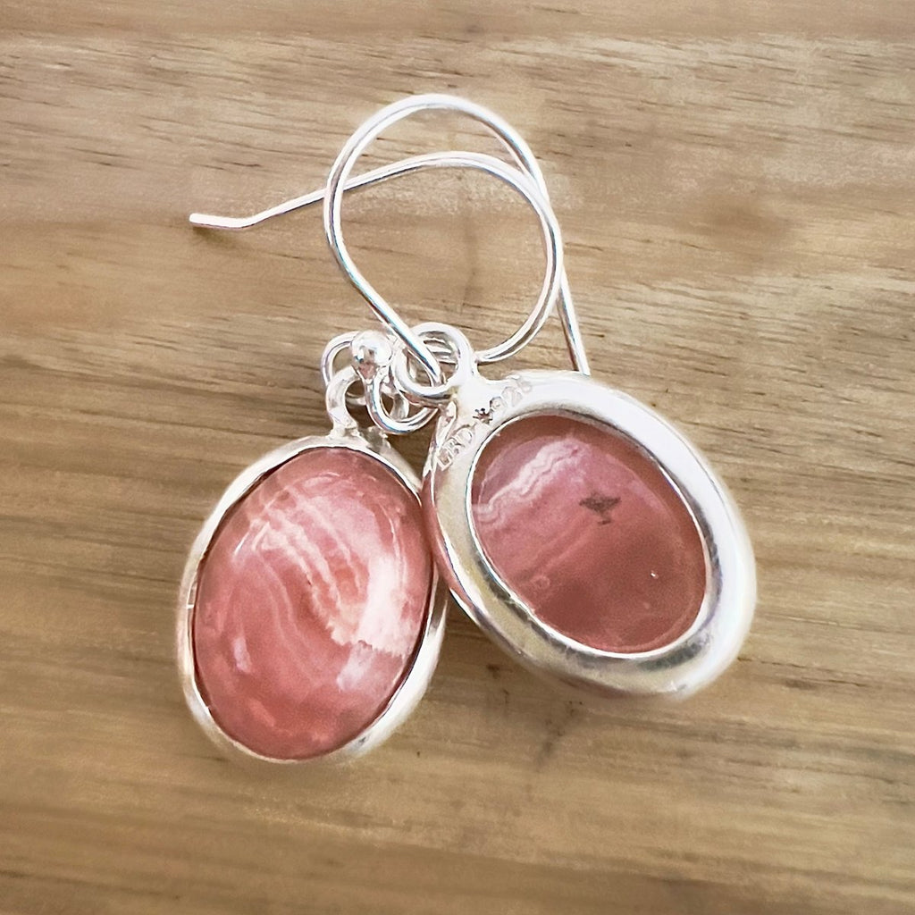 Laihas Classic Chic Rhodochrosite Earrings -LBD Australia