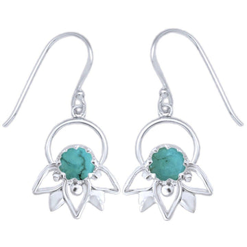 Laihas Inflorescence Turquoise Earrings