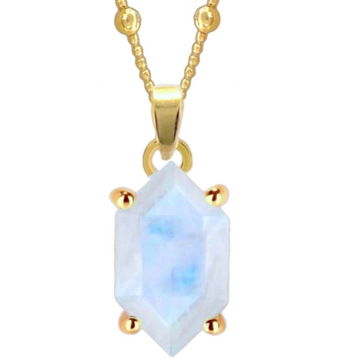 Rainbow deals Moonstone Necklace