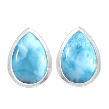 Laihas Raindrop Classic Chic Larimar Stud Earrings