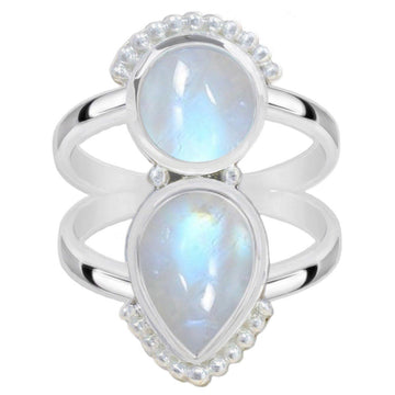 New Laihas Peaceful Solitude Moonstone Ring